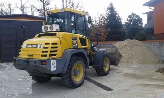 KOMATSU WA 115-3 tłoki i pierścienie